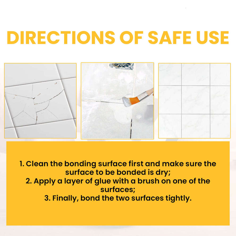 Jakehoe Multi-Purpose Repair Wood Leather Glass Glue Quick-Drying Natural Curing Adhesive Bonding Welding Agent S260130