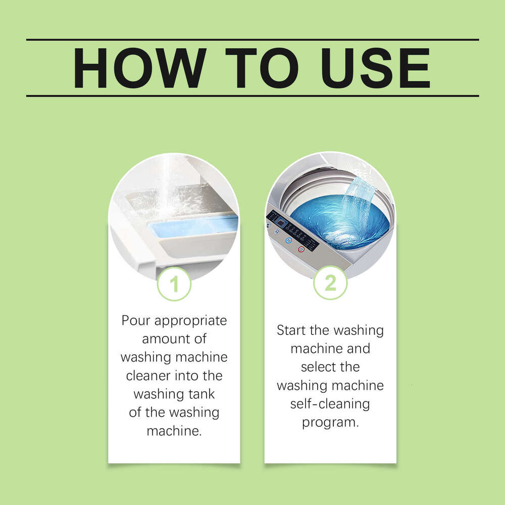 JAKEHOE Washing Machine Cleaner Inner Tub Deep Powerful Stain Removal Multi-effect Household Cleaning Agent S260130cc