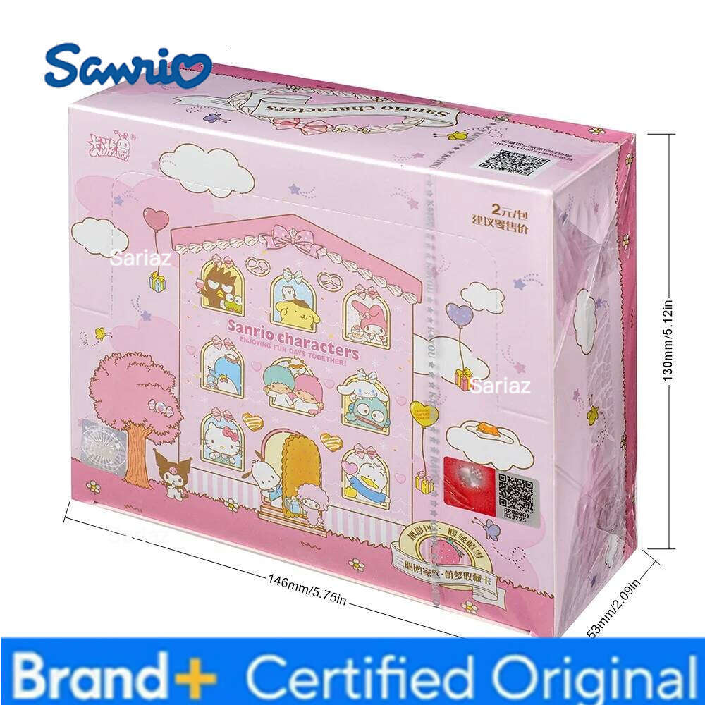 Sanrio KAYOU Original Authentic Exquisite Hello Kitty Collection Game Card Toy Children's Gift H26013011