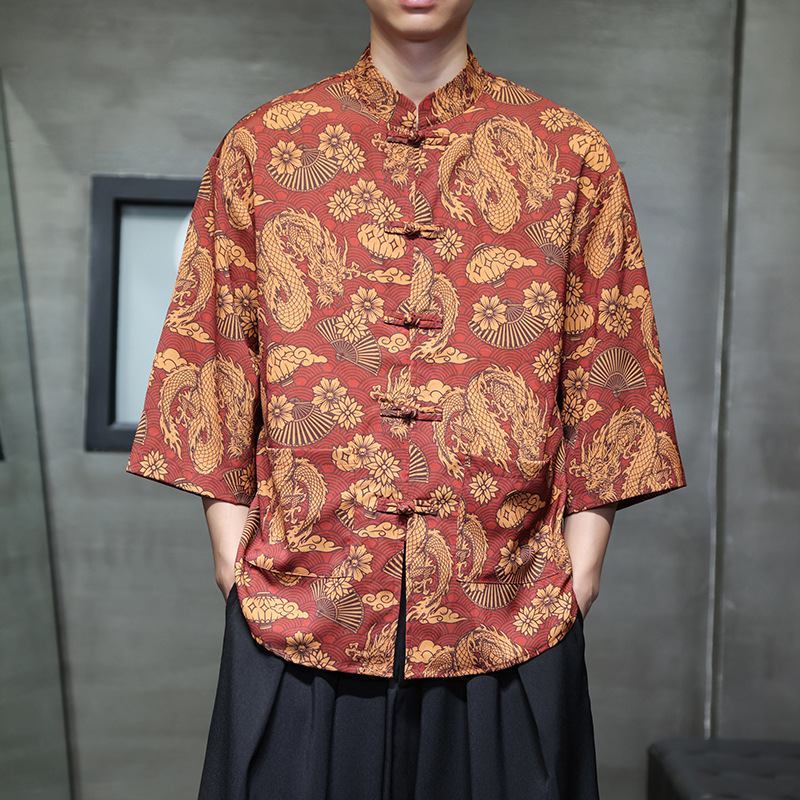 Free shipping New Chinese style solid color simple style buckle pocket decorative woolen coat women's autumn and winter new style Merit