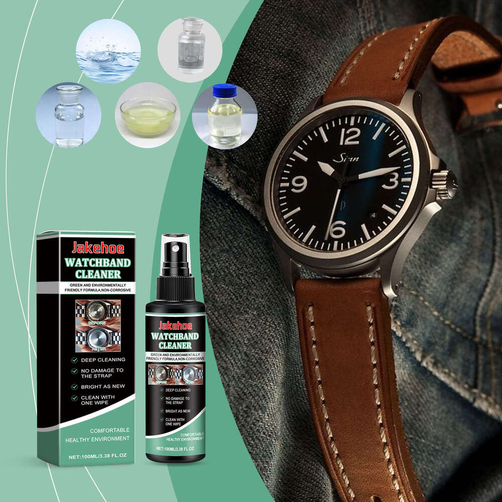 Jakehoe Watch Strap Cleaner Jewelry Ring Bracelet Stain Removal Daily Maintenance Renovation Cleaning Solution S260130
