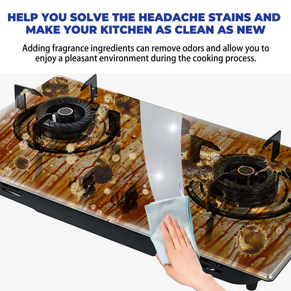 Jaysuing Cleaning Foam Kitchen Stove Heavy Oil Cleaner Kitchenware Stain Rust Remover S260130