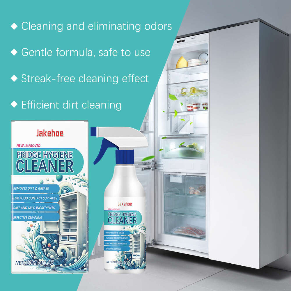 JAKEHOE Cleaner Refrigerator Stain Deep Odor Removal Household Cleaning Spray S260130