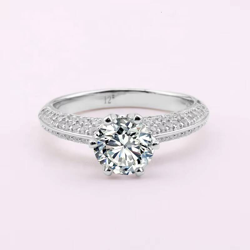 2026 Stone Rings Women Moissanite Diamond Jewellery Engagement Silver 925 Ring Jewelry