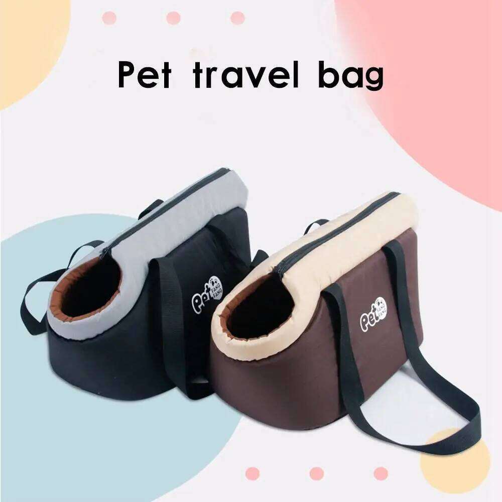Classic Portable Cozy Soft Puppy Cat Dog Bags Backpack Shoulder Carrier Pet Supplies for Outdoor Hiking Travel 26H0130