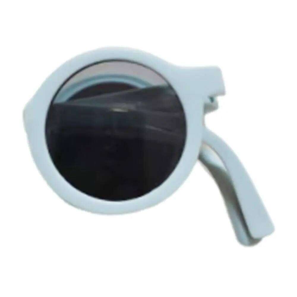 Candy Children's Sunglasses Foldable Design Macaron Colored Glasses Round Frame Sun Protection H260130