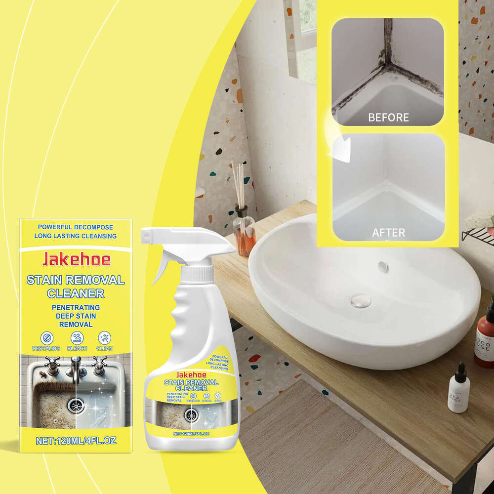 Jakehoe for Household Limescale, Tile Gaps, Refrigerator, Sink, Toilet Stain Remover Cleaner S260130