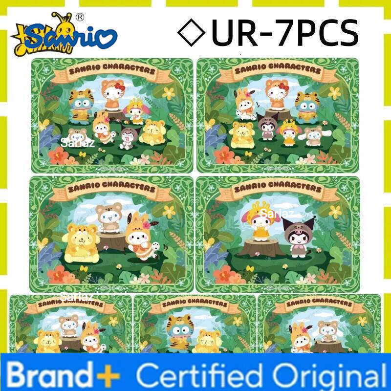 Sanrio KAYOU Genuine Card Flower Fragrance Story Mengmeng Collection Pack Family Collectible Cards Toys Gifts H260130111