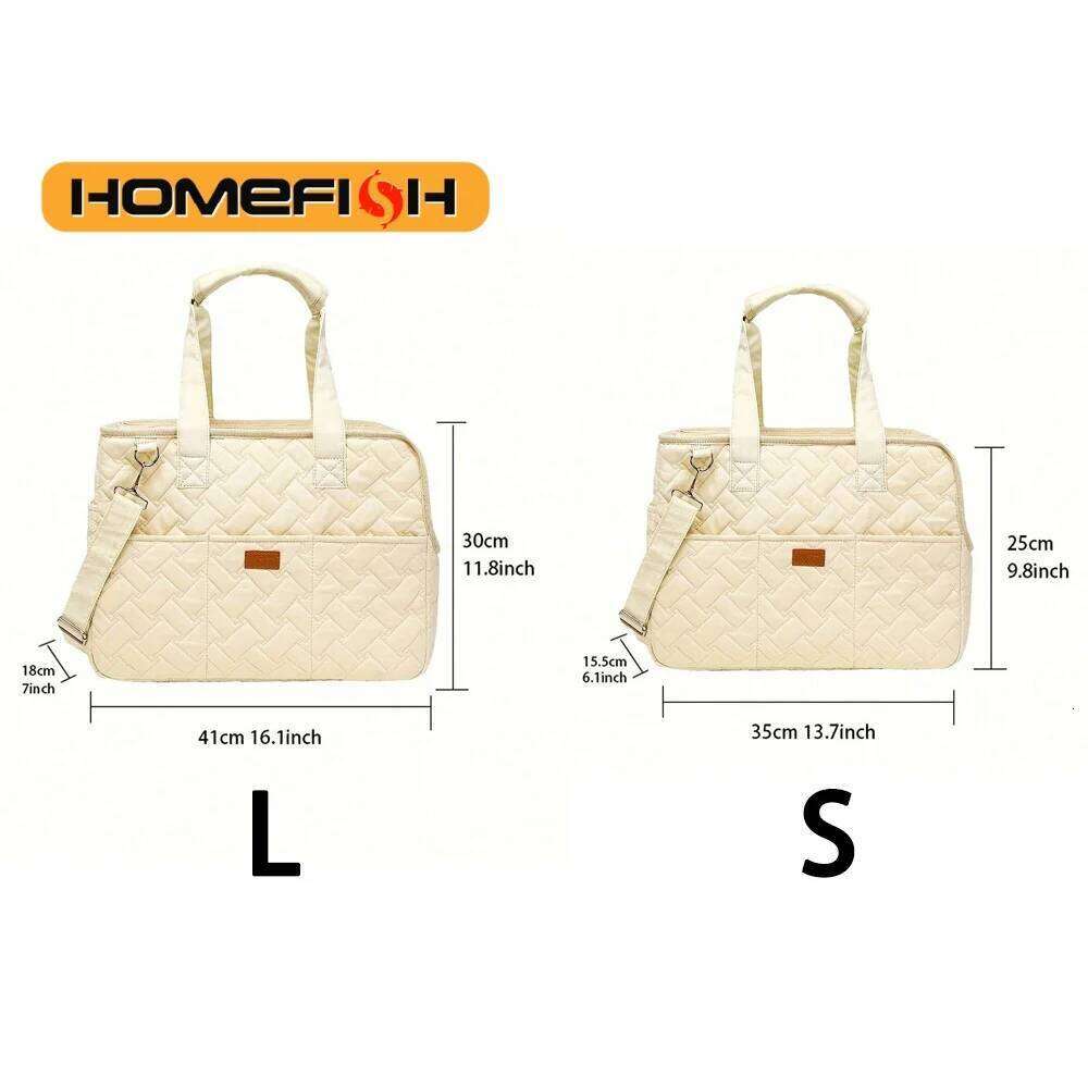 Pet cat dog tote no escape, portable, multifunctional, large capacity, breathable, horizontal bag, portable soft bag 26H0130