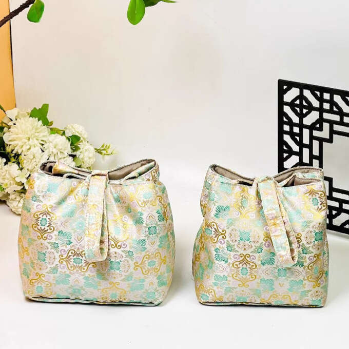 New Chinese Set Storage Utensil Cloth Travel Portable Tea Ceremony National Fresh Style Gaiwan Camera Bag MASA