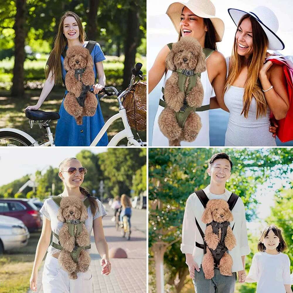 Pet Backpack Carrier Cat Front Travel Dog Bag Carrying For Animals Small Medium Dogs Bulldog Puppy Mochila Para Perro 26H0130
