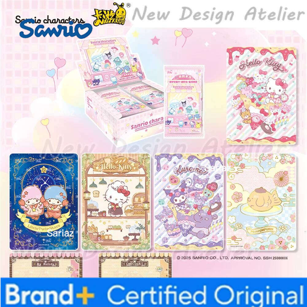 Sanrio KAYOU Genuine Characters Card Cute-Dream Collection Fun Shadow Pack Honeyed Dream Sugar Frost Collectible Cards Toy H260130