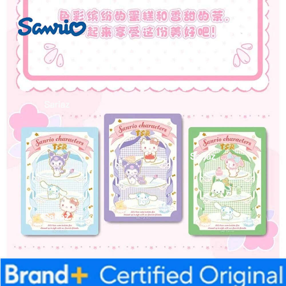 Sanrio KABAO Original Collection Japanese Popular Cute Cartoon Character Window Opening Craft Card Girl Cherish Gift Toys H26013011