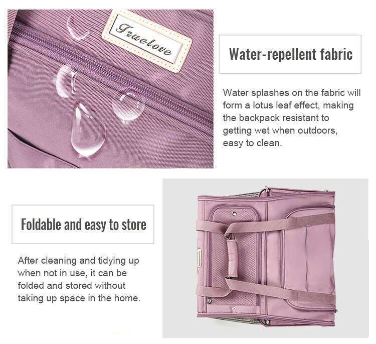 Truelove Nylon Oxford Large Space Comfortable Travel Foldable Hook Pet Bag Portable Puppy Cat Carrier Backpack TLX4971 26H0130
