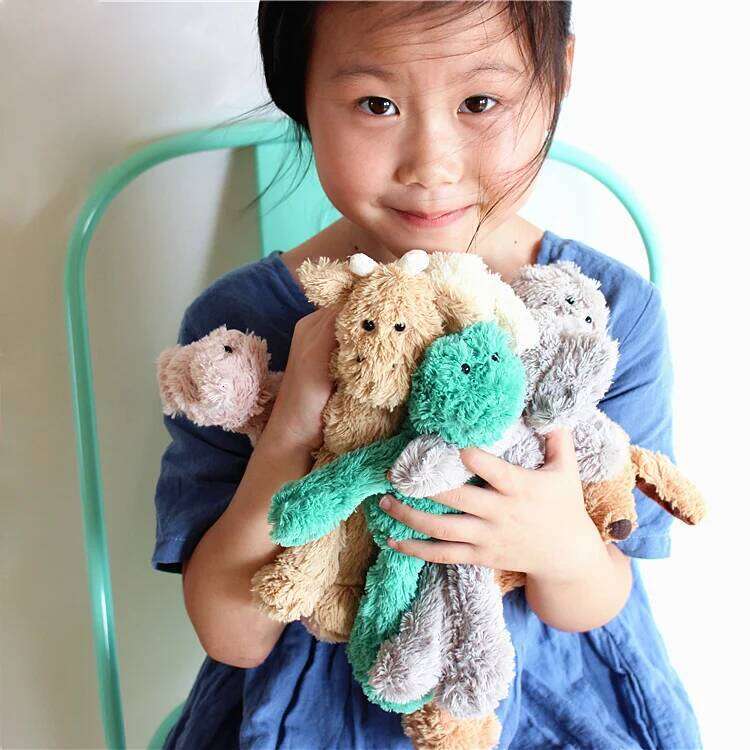 25cm Mini Animal Elephant Lion Dog Sheep Monkey Plush Toys for Girls Boys Children Baby Birthday Christmas Gift Y260128