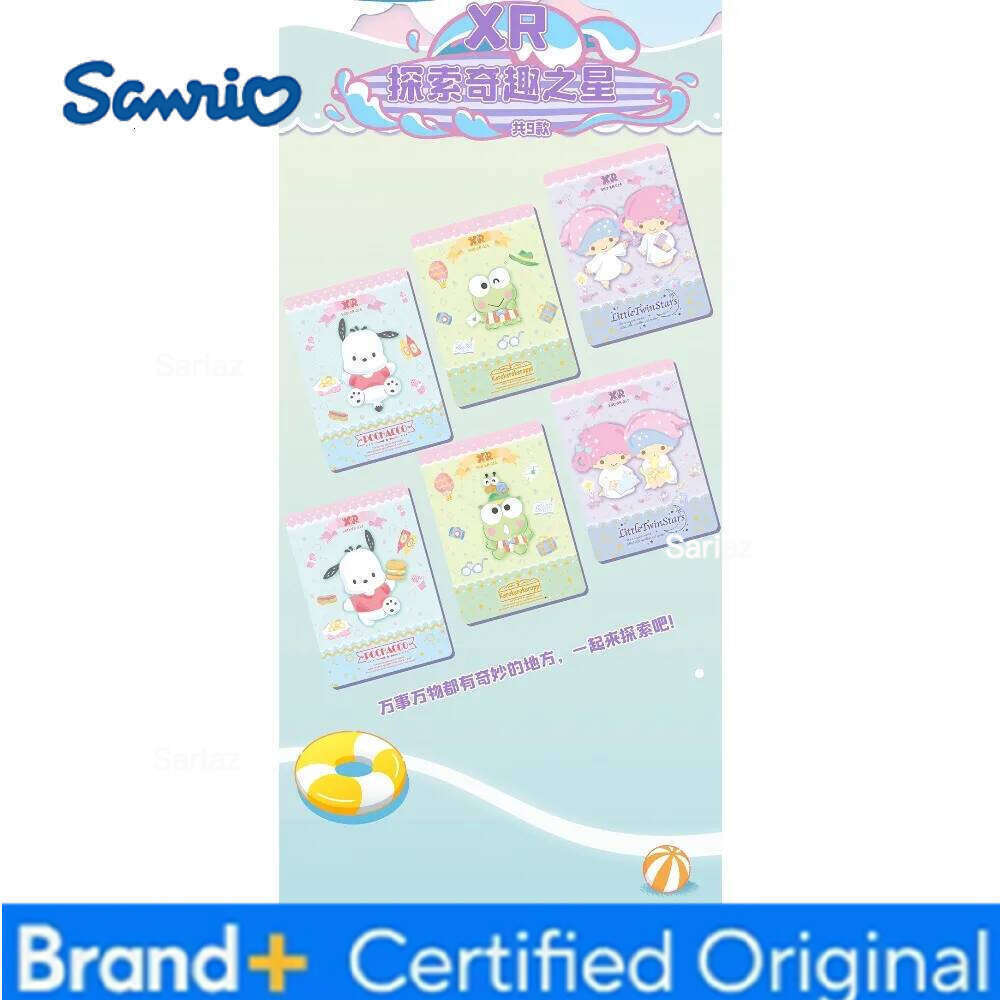 Sanrio New KABAO Original Collection Sparkling Cartoon Family Characters Limited Season Theme Cards Funny Festival Gifts H260130