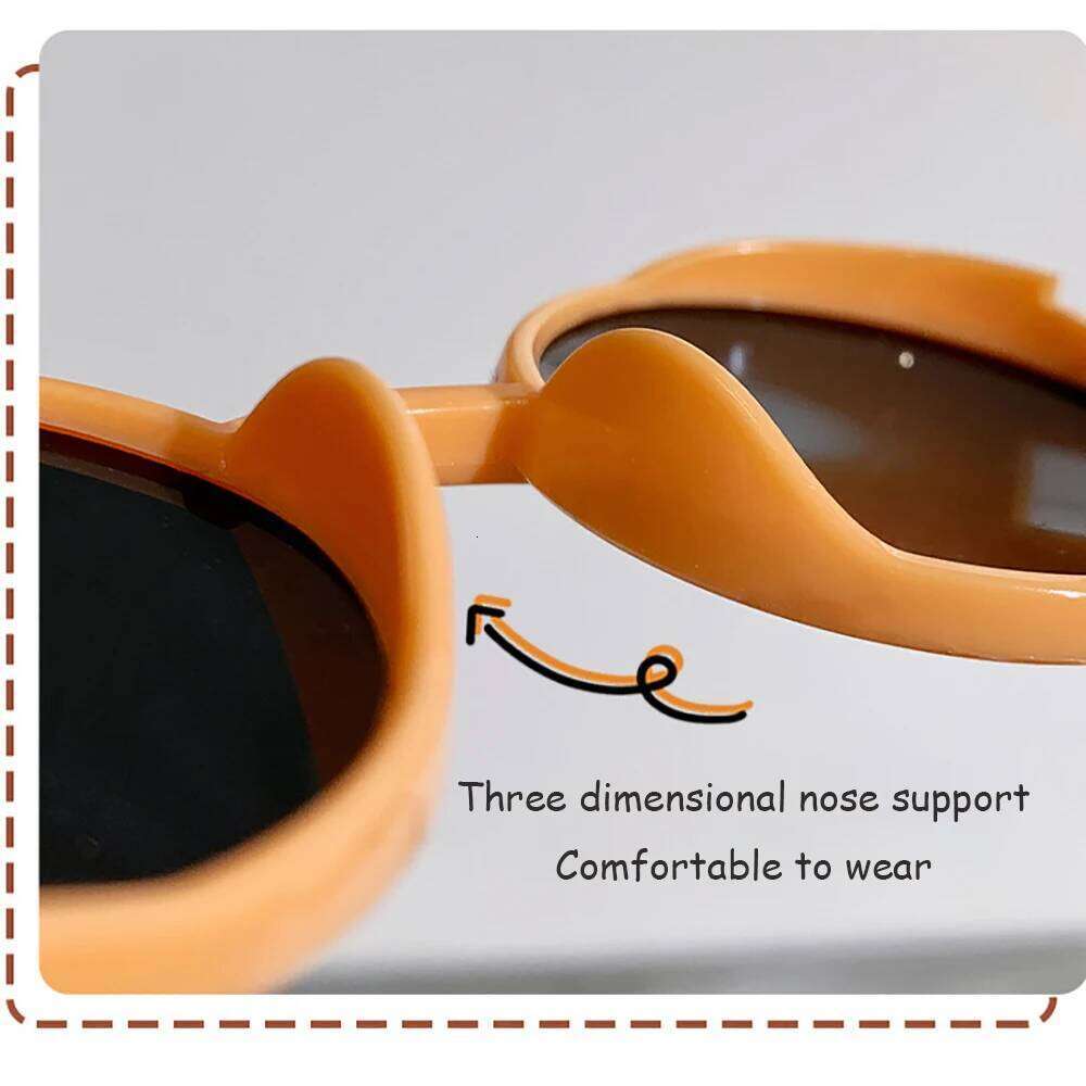 Photography Eyewear Trendy Kids Round Boys Uv400 Sun Glasses Lightweight Children'S Sunglasses For Stage Fashion H260130