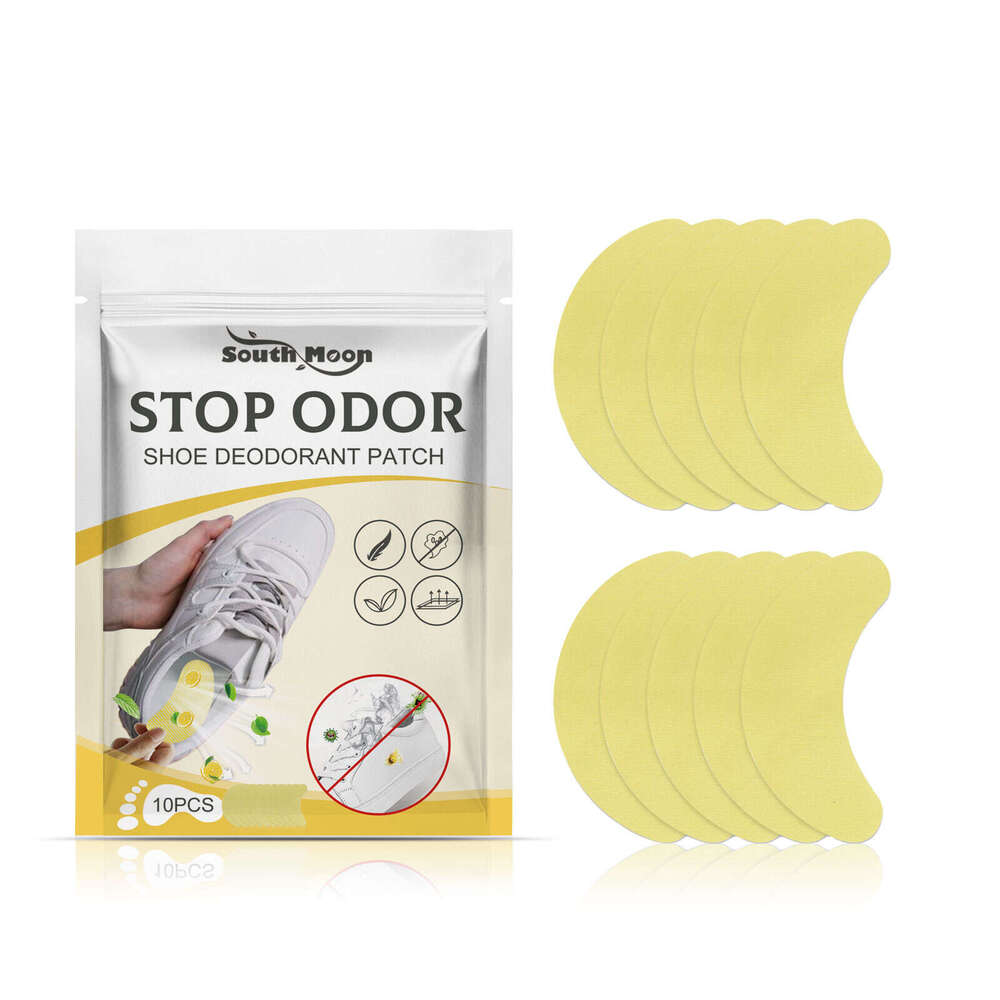 South Moon Deodorant Pads Shoe Removal Fresh Cleaning Odor Absorbing Foot Sweat Insoles S260130