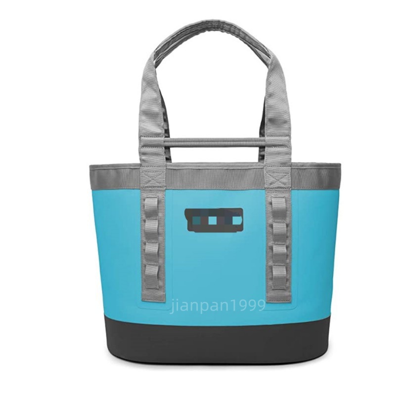 YT Outdoor Picnic Travel Tote Bag Packs Isothermic Ice Bags Waterproof Cooler Bag Thermal Insulated Black Leopard Backpacks Lunch Food Box For Camp Travel