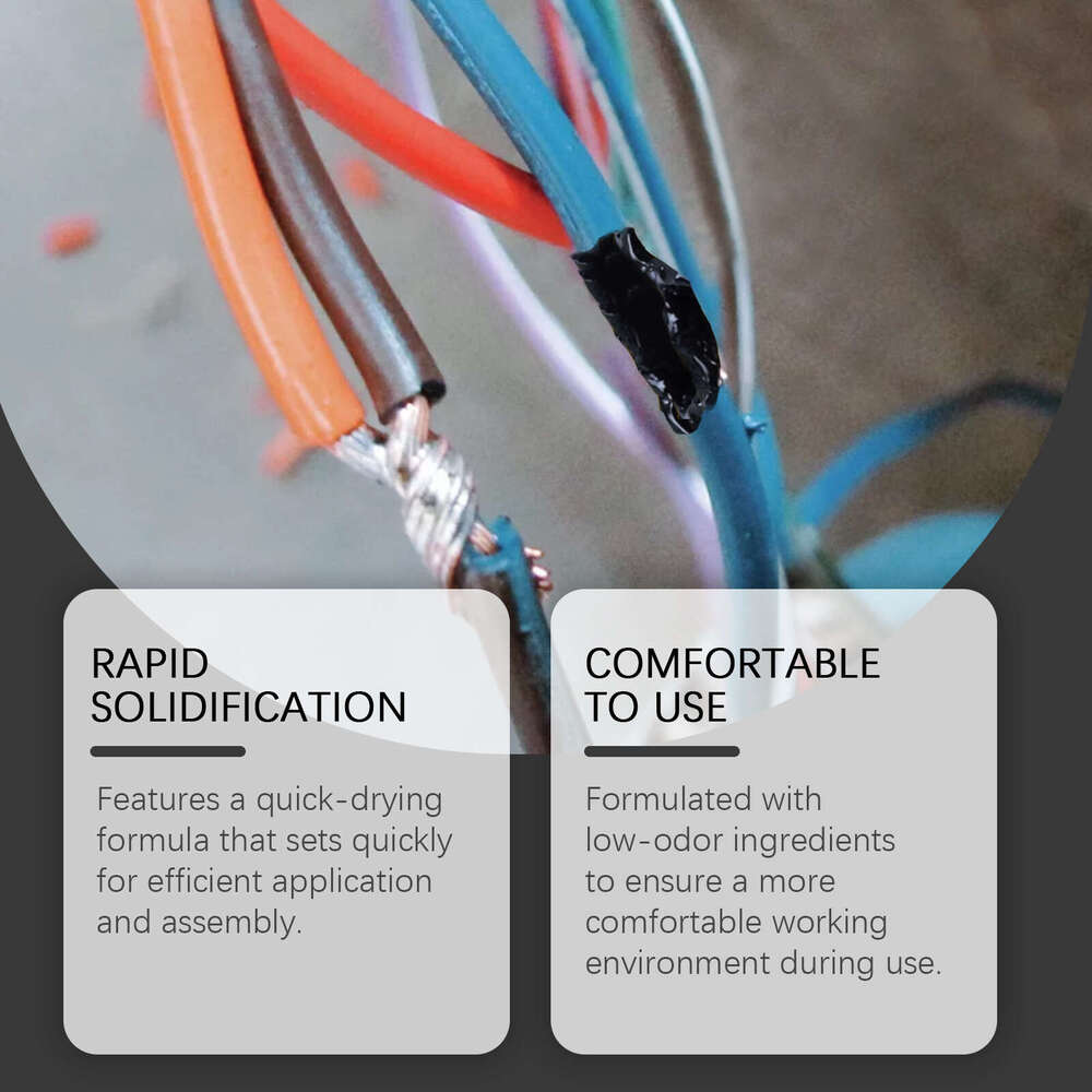 Jakehoe Sealant Liquid Waterproof Leak Eco-friendly Multi-functional Electrical Wire Insulation Repair Glue S260130c'c