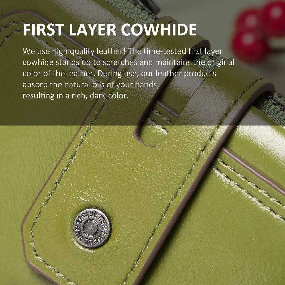 HUMERPAUL RFID Casual Wallets For Men Short Bifold Holder Case Photo High Quality Male Leather Purse Z260130