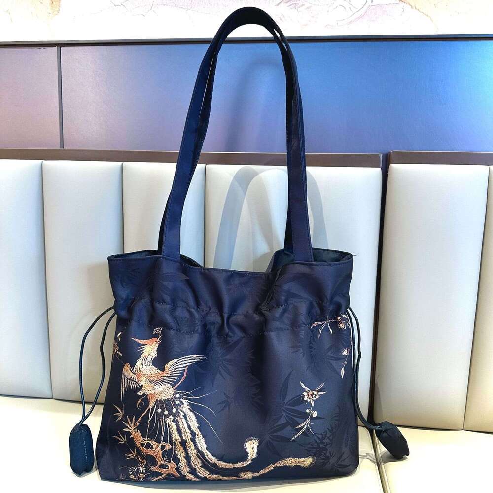 Phoenix Yu Fei Autumn Xiangyun Silk High-Value Single Shoulder New Chinese Bag For Women Han Element Ancient Style Handbag Evergwish