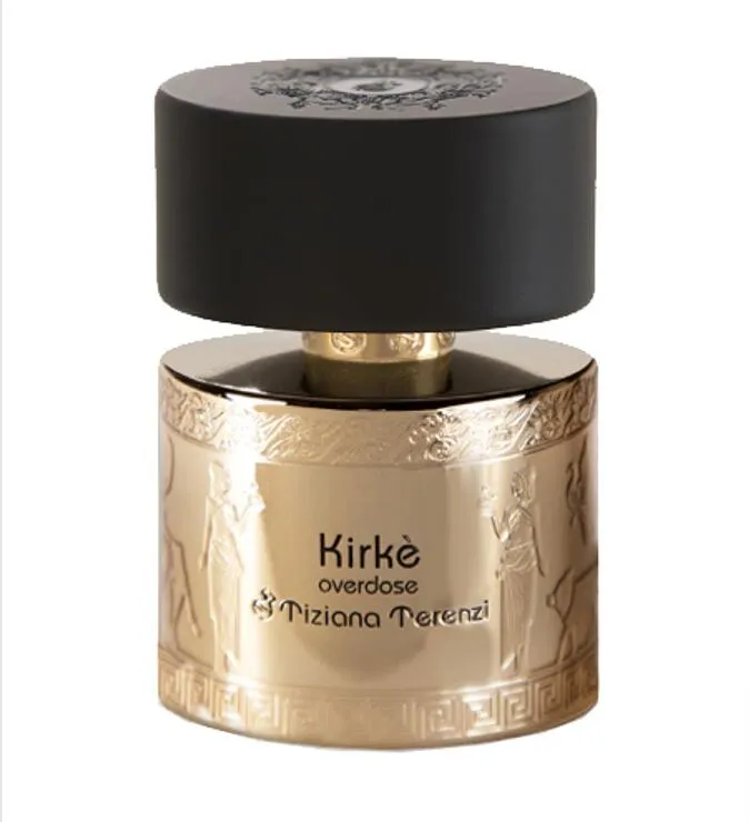 High Quality Extrait De Parfum Tiziana Terenzi Kirke Overdose Perfume 100ml Men Woman Fragrance Long Lasting Smell Brand Neutral Unisex Cologne Spray Body Mist