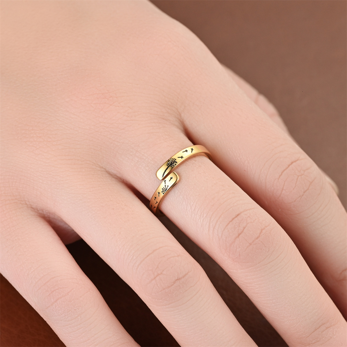 Niche Design New Iamenoow Dandelion Ring Source Manufacturer Exclusive Supply