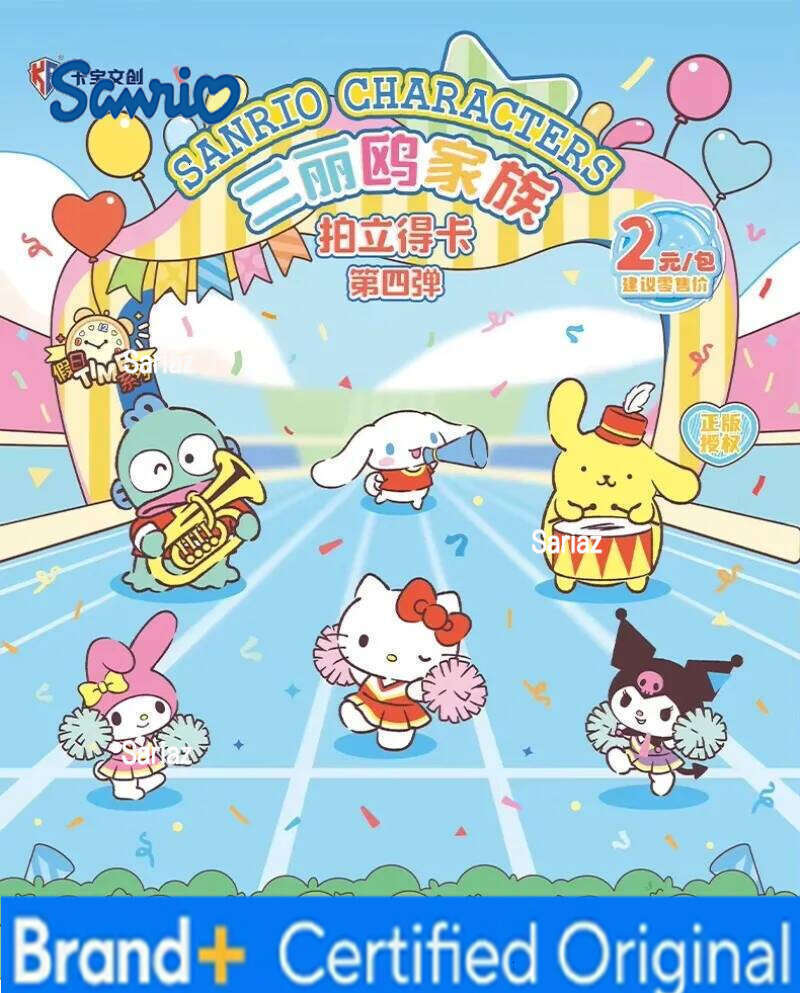 Sanrio Genuine Card Polaroid Family Coolomi Life Diary HelloKitty Series Pink Cute Anime Collection Cards Toys Gifts H260130