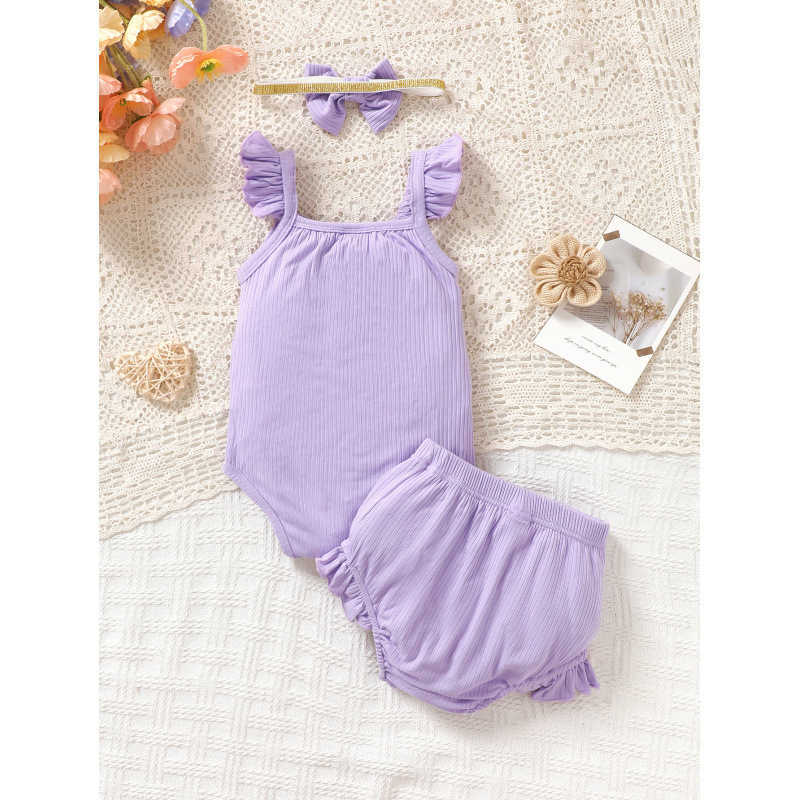 Baby Infant Romper Pants Solid Color Triangle Pants Large PP Shorts Bread Pants Thin Breathable Comfortable Bamboo Fiber L260130