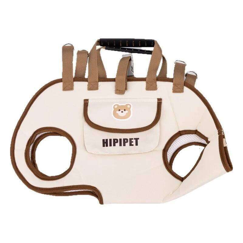 Hands Free Cat Dog Backpack Portable Breathable Outdoor Bag Crossbody Travel Carrier with Ventilated Pet Space 26H0130