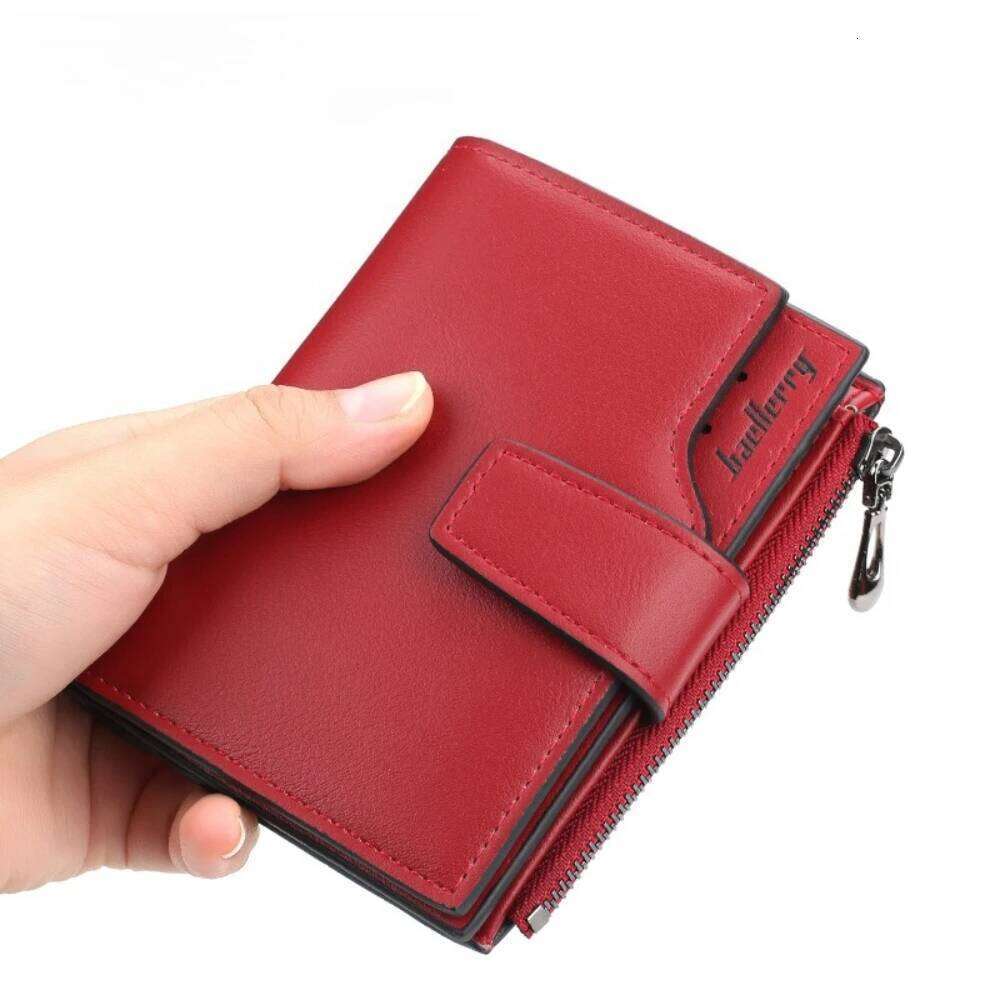Fashion PU Leather Women Purse Portable Travel Organizer Foldable Zipper Bank Card Bag Ladies Dollar Coins Pouch Z260130
