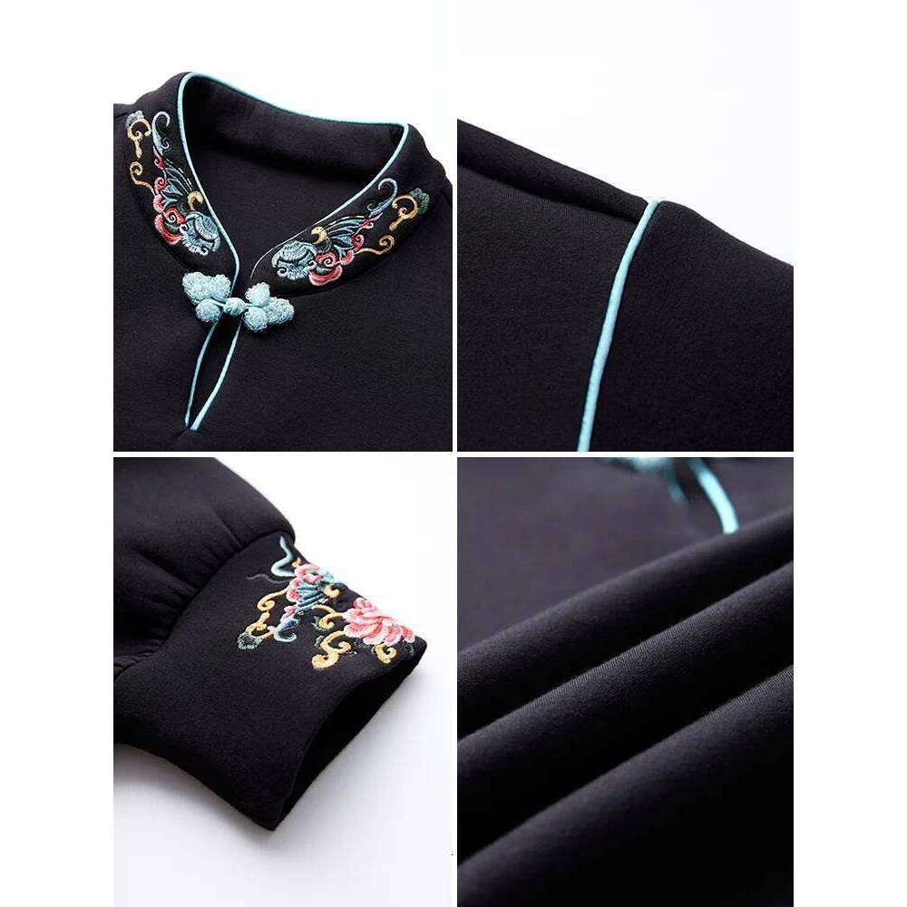 Mardi Hefxessdr Chinese style Sweatshirts women s Hoodies Fashion pullovers Spring Autumn casual sweatshirts Tops female