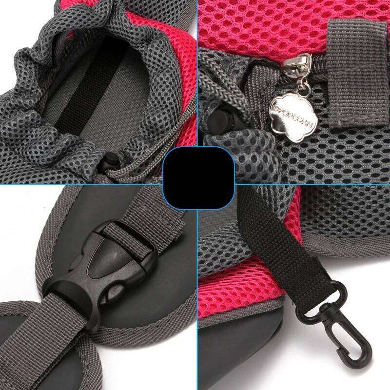Outdoor Travel Pet Puppy Carrier S/L Dog Shoulder Bag Mesh Oxford Single Comfort Sling Handbag Tote Pouch for Easy Carrying 26H0130