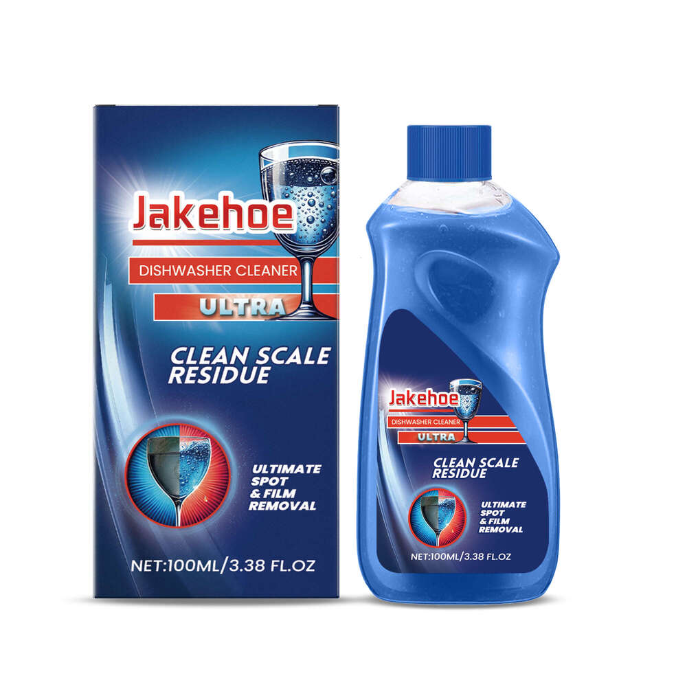 Jakehoe Cleaner Removes Oil Water Stains Household Kitchen Dishwasher Cleaning Liquid S260130
