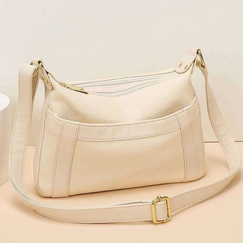 Genuine Leather High Quality Women Tote Bag Luxury Soft Cowhide Ladies Shoulder Crossbody Bags Fashion Handbag Female Sac