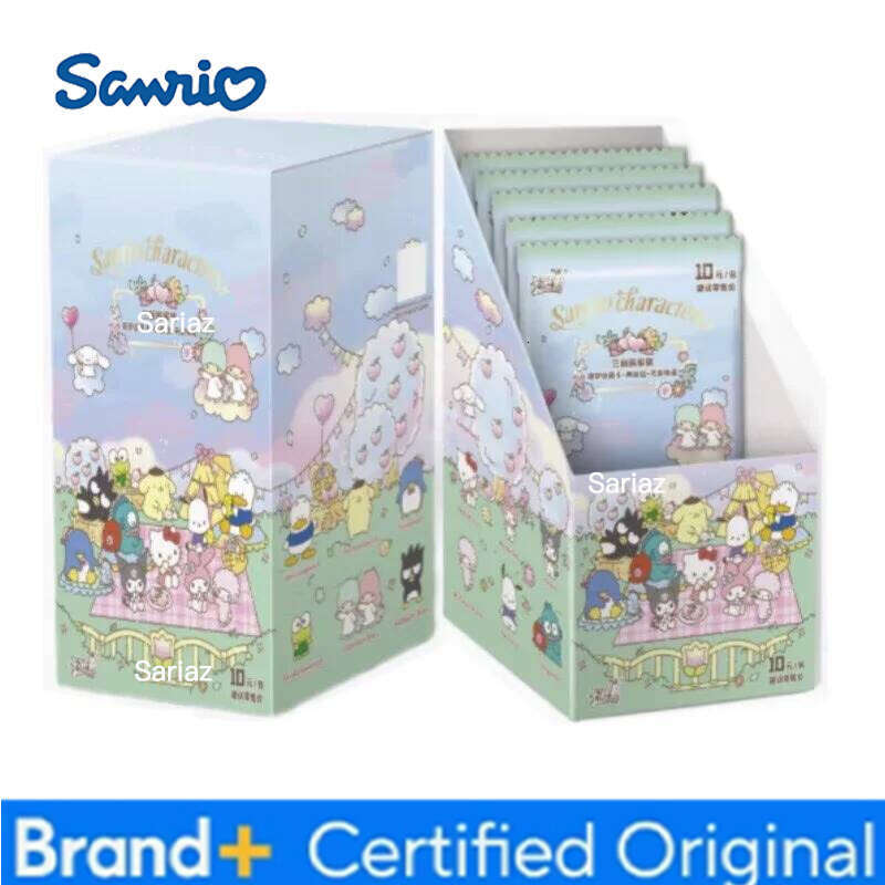 Sanrio KAYOU Genuine Family Aromatic Story Dream Collection Card HelloKitty Kuromi Birthday Gift Blind Box Cards H260130