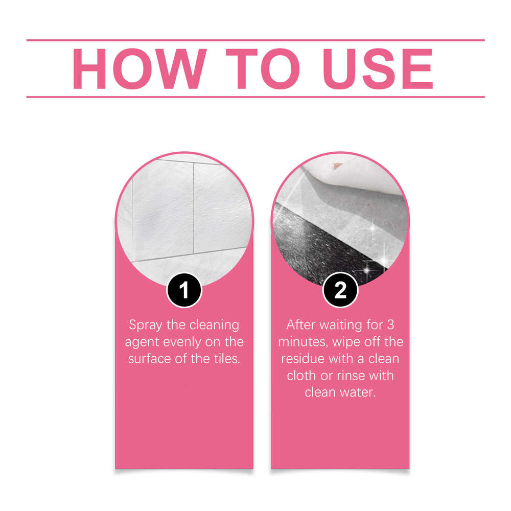 Jakehoe Multi-Purpose Tile Living Room Kitchen Floor Stain Removal Brightening Cleaning Polishing Degreasing Cleaner S260130