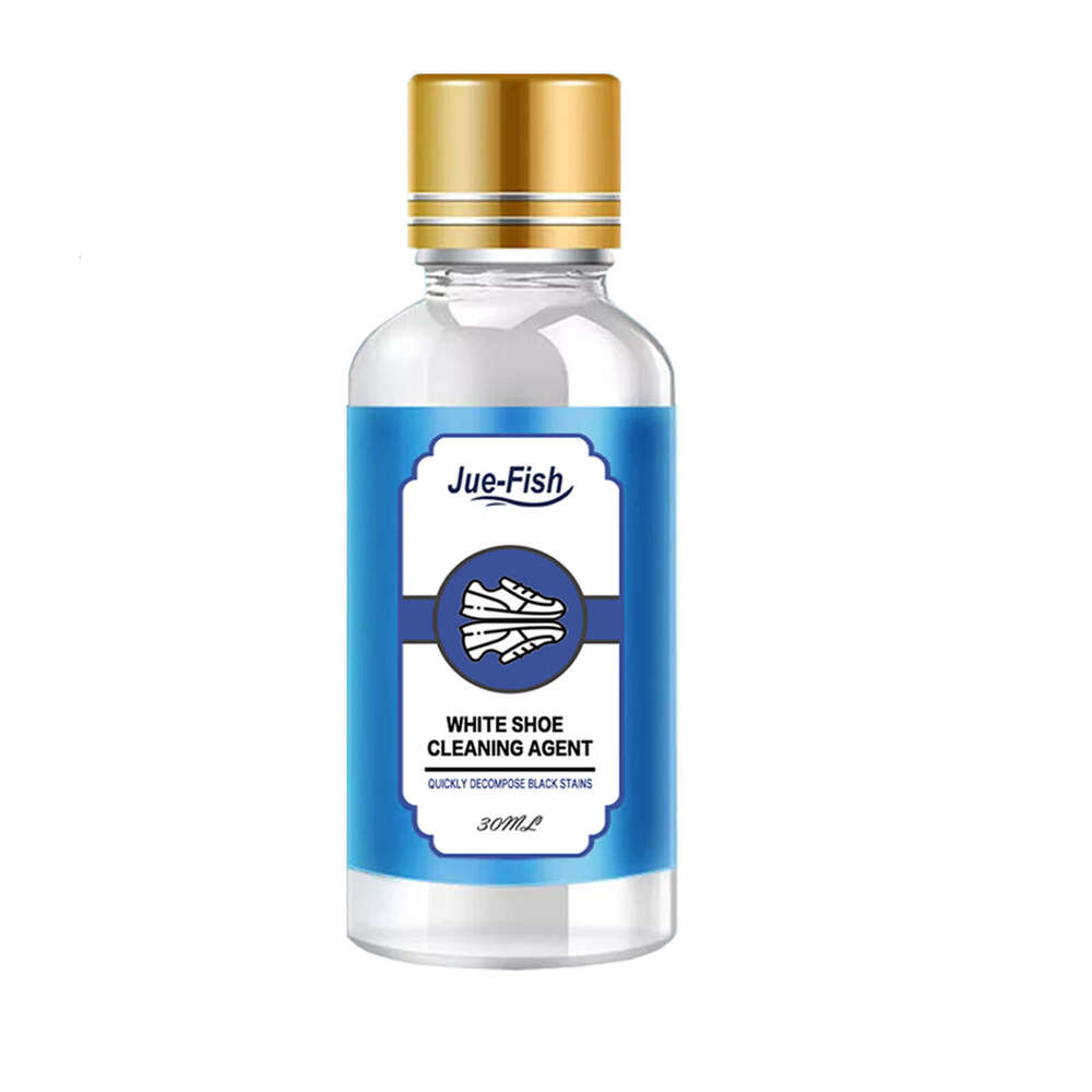 Jue-Fish Cleaner White Cleaning Whitening Stain Brightening Shoe Edge Yellowing Removal S260130