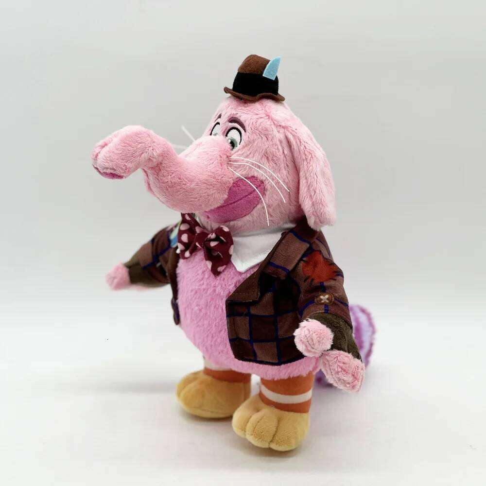 Kawaii Plush Movie Peripheral Toy Lovely Pink Elephant Birthday Halloween Gift Bing Bong for Kids Girls Decor Y260128