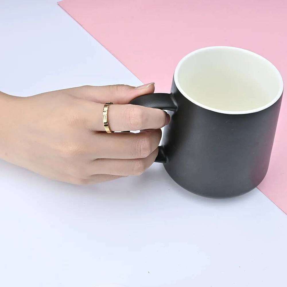 VQYSKO Zircon Checkered Couple Striped Geometric Ring For Wedding Anniversary Valentine's Day Gift Give To Her XJ260130