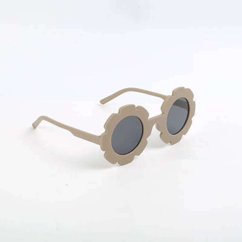 New Cute Multi Color Sunflower Sunglasses For Boys And Girls, UV Resistant Outdoor Style Sunglasses, Children's Glasses H260130