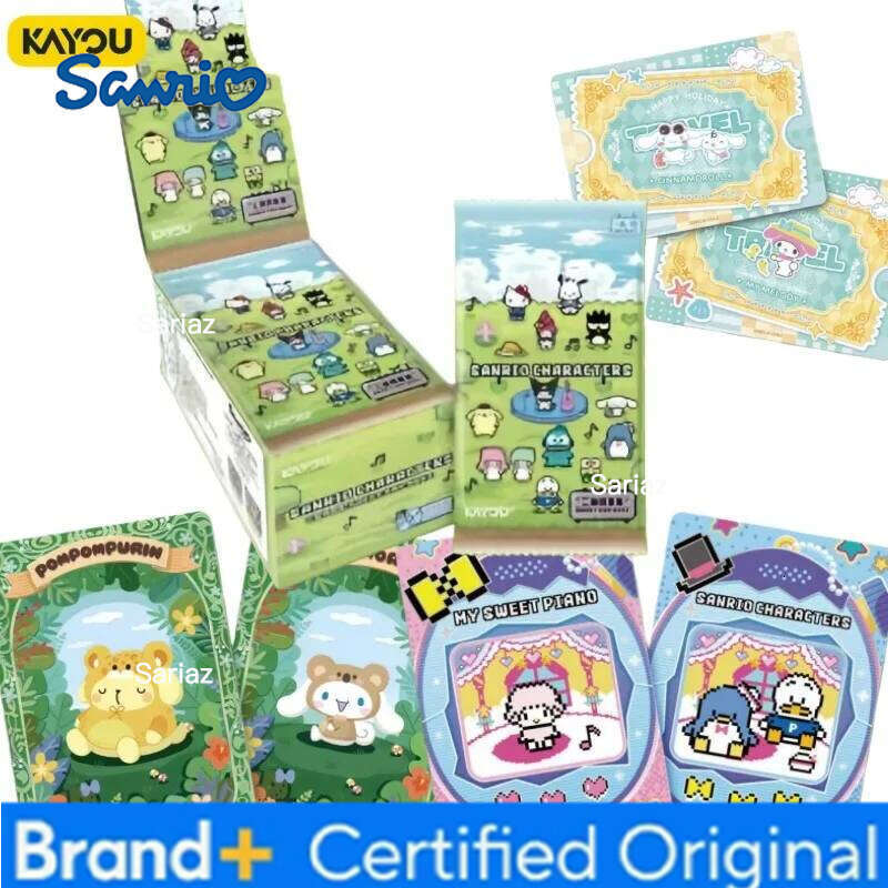 Sanrio KAWOU Genuine Family Cute Dream Classic Baumori Language Music Collection Anime Peripheral Card Gift H260130