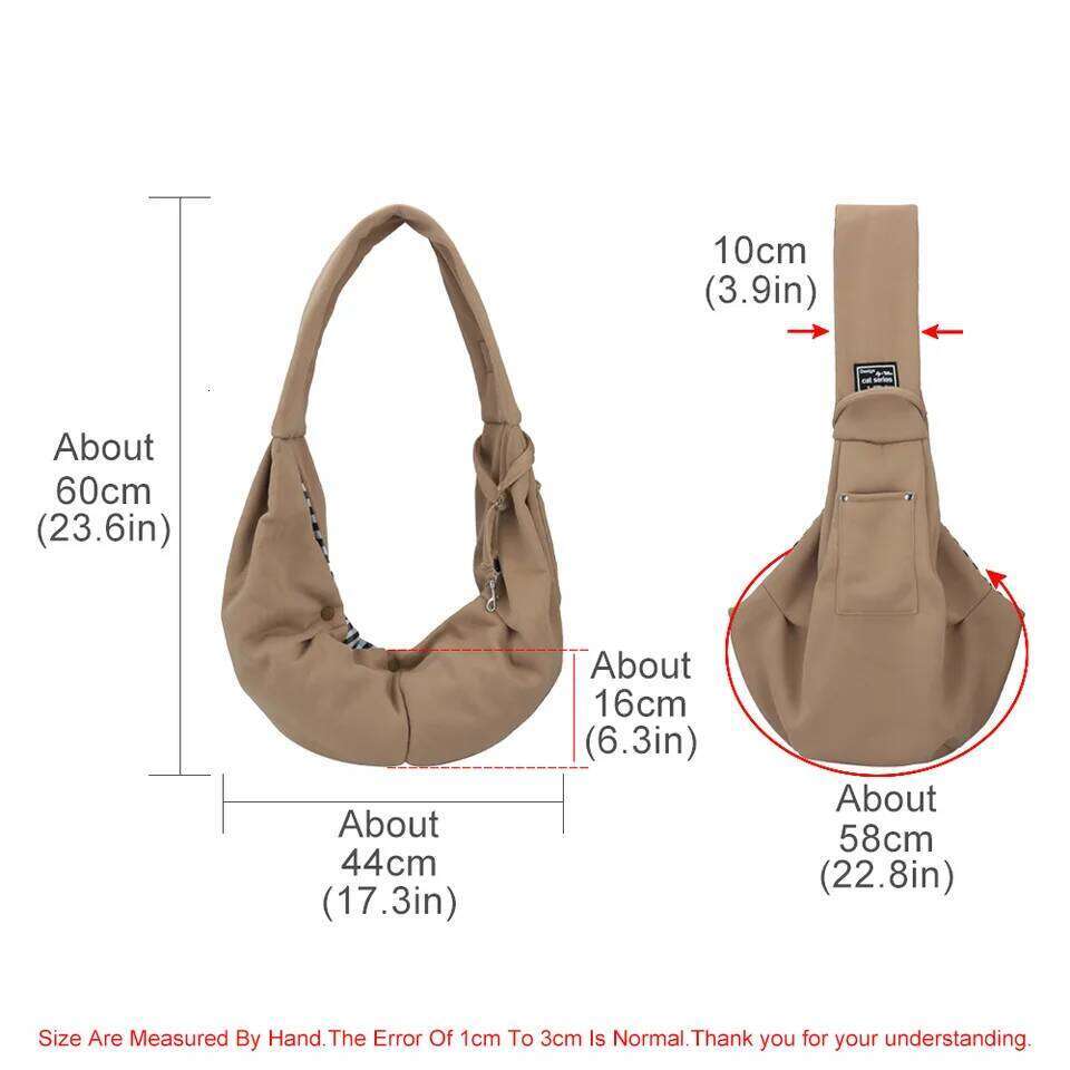 Portable Pet Shoulder Phone Pocket Outdoor Carrier Dog Cat Bag Puppy Kitten Travel Handbag 26H0130