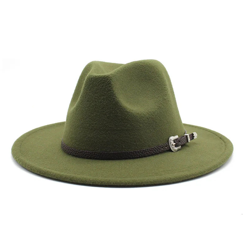 British Style Felt Jazz Fedora Hat Panama Trilby Hats For Women Men Gentleman Wedding Party Hat 260120
