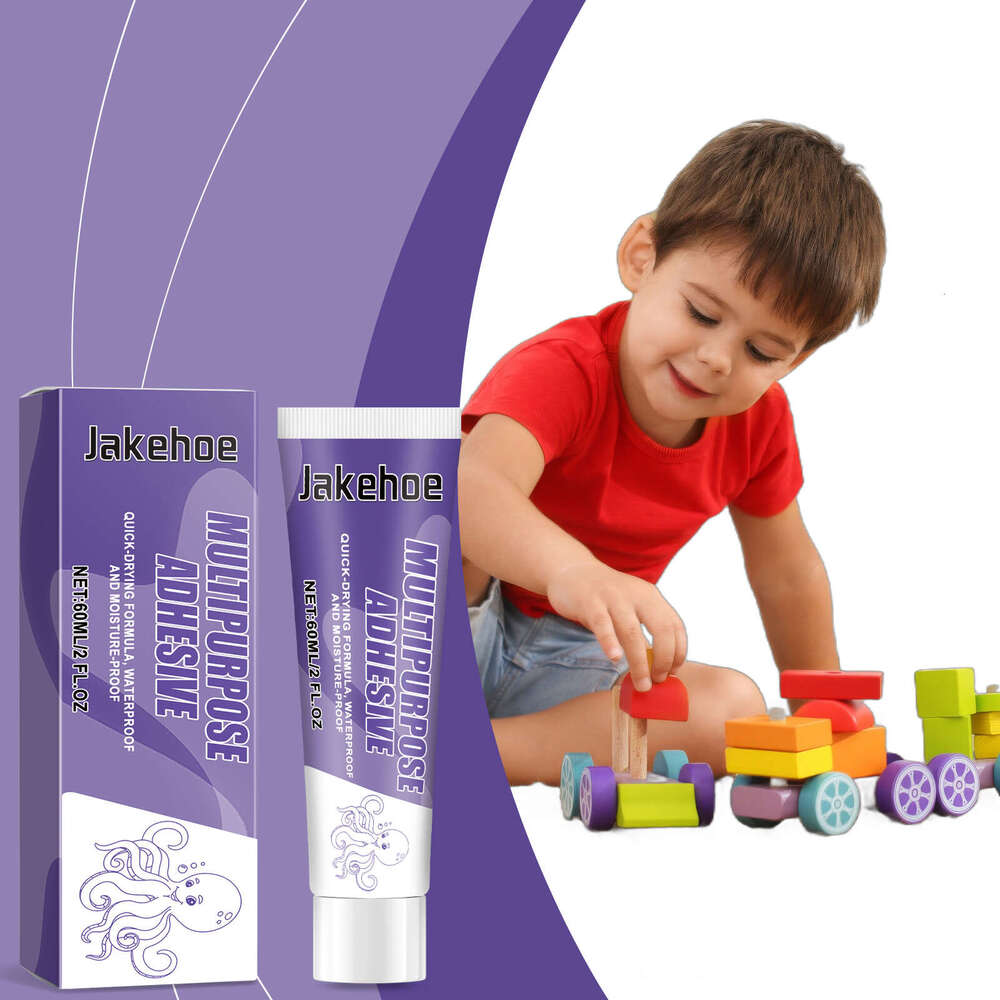 Jakehoe Adhesive Wood Metal Ceramic Plastic Repair Multi-Purpose Waterproof Nail-Free Glue S260130