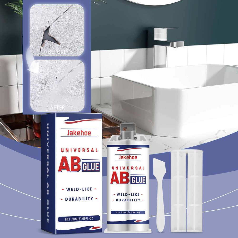 Jakehoe Pipe Surface Crack Wall Tile Gap Waterproof Adhesive Casting AB Glue Repair Agent S260130