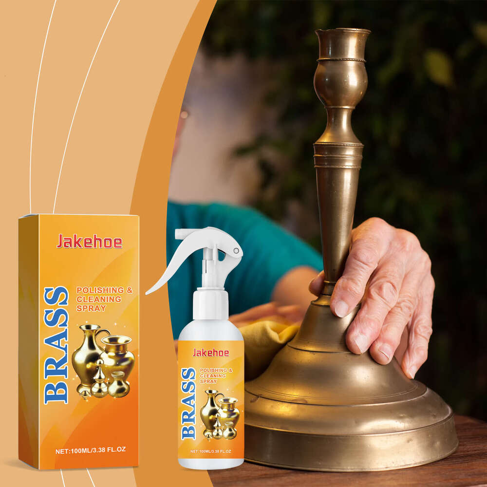 JAKEHOE Cleaning Stain Removal Polishing Shine Gentle Maintenance Brass Care Spray S260130