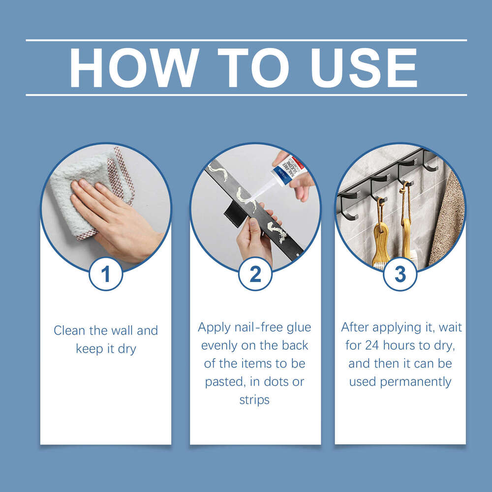 Jaysuing Silicone Sealant for Home Use on Wood, Metal, Ceramic, Plastic, Household Sealing Nail-Free Glue S260130