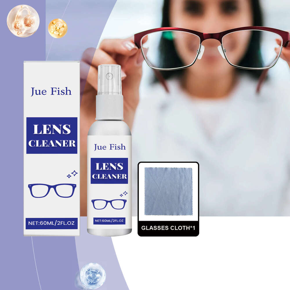 Jue-Fish Glasses Lens and Maintenance Anti-Fog Clear Vision Portable Cleaning Spray S260130
